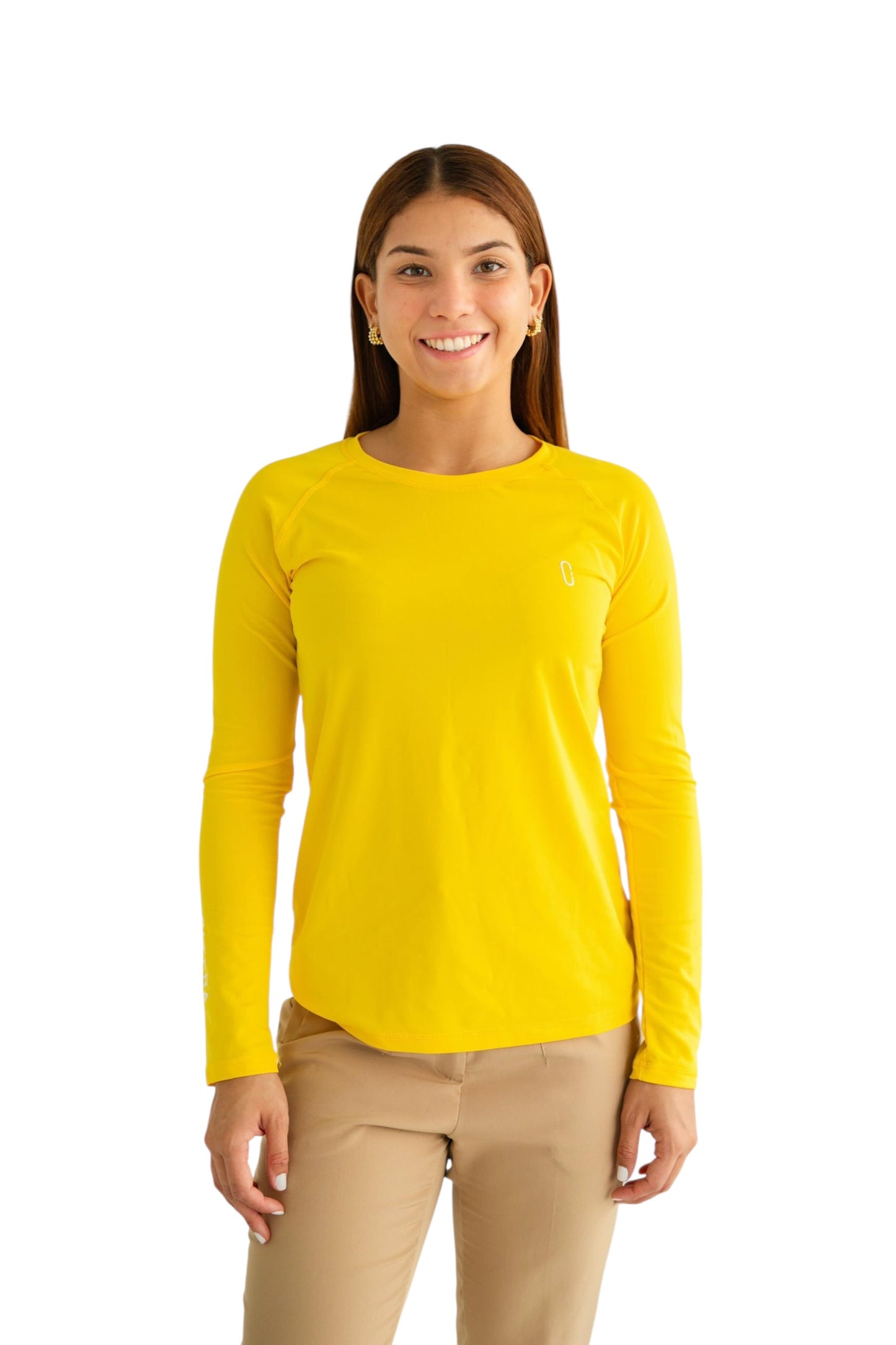 Franela UV Básica Amarillo