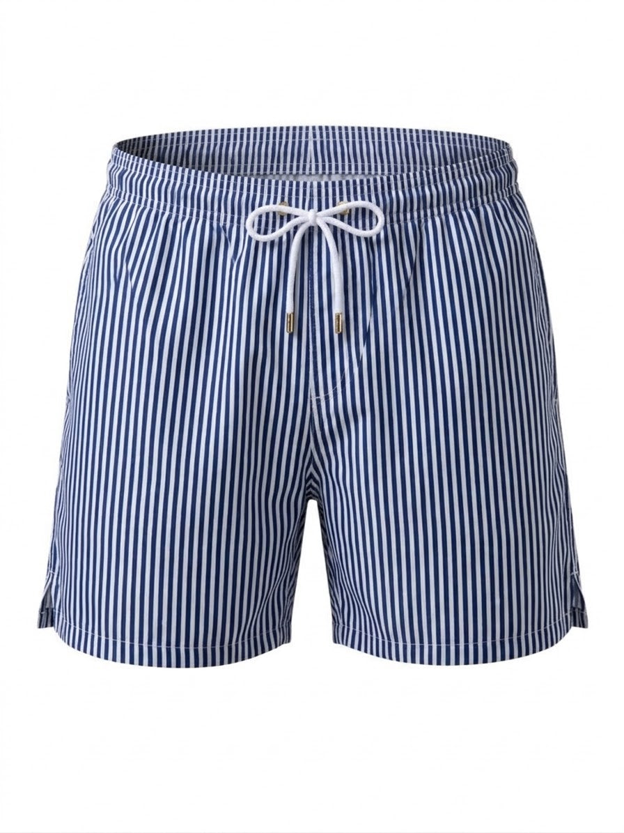 Short Blue Stripes