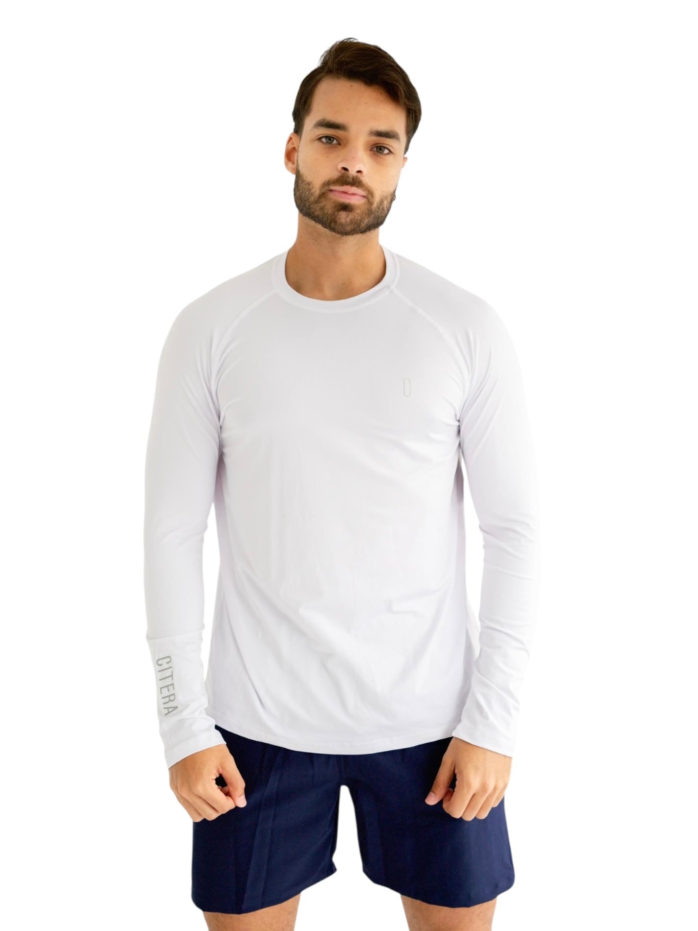 Franela UV Básica Blanco