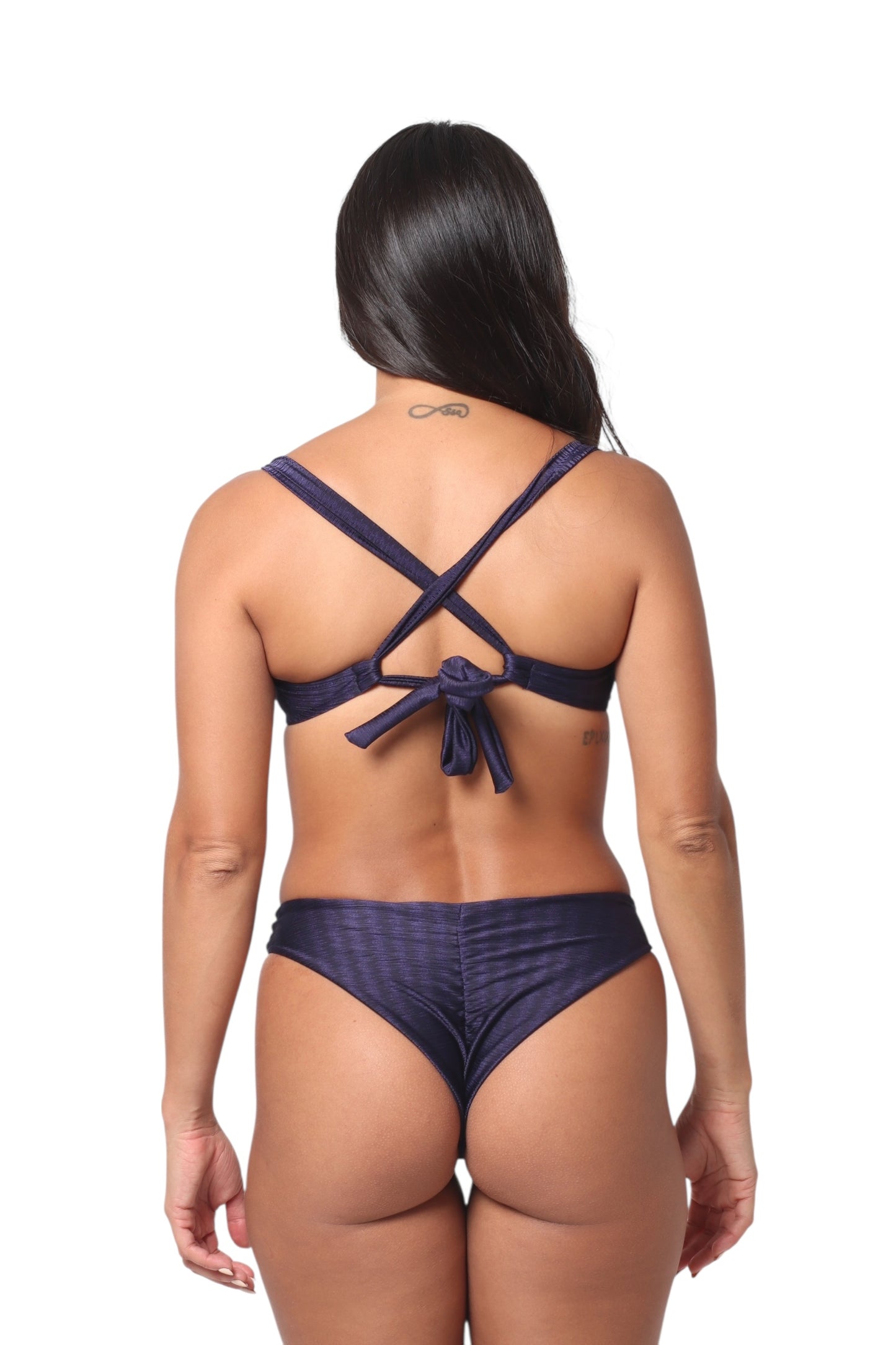 Aqua Texturizado Azul Marino