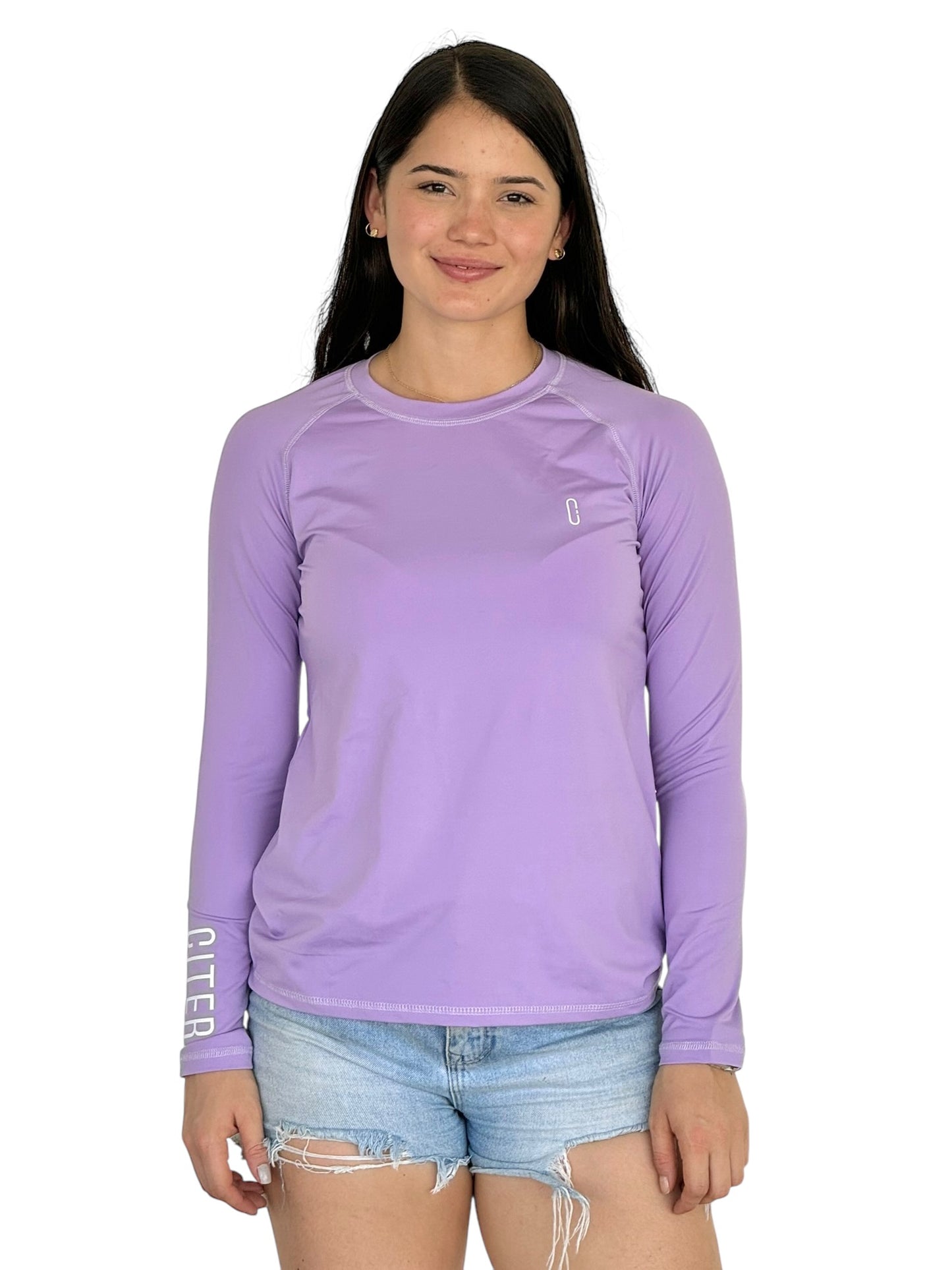 Franela UV Básica Lila