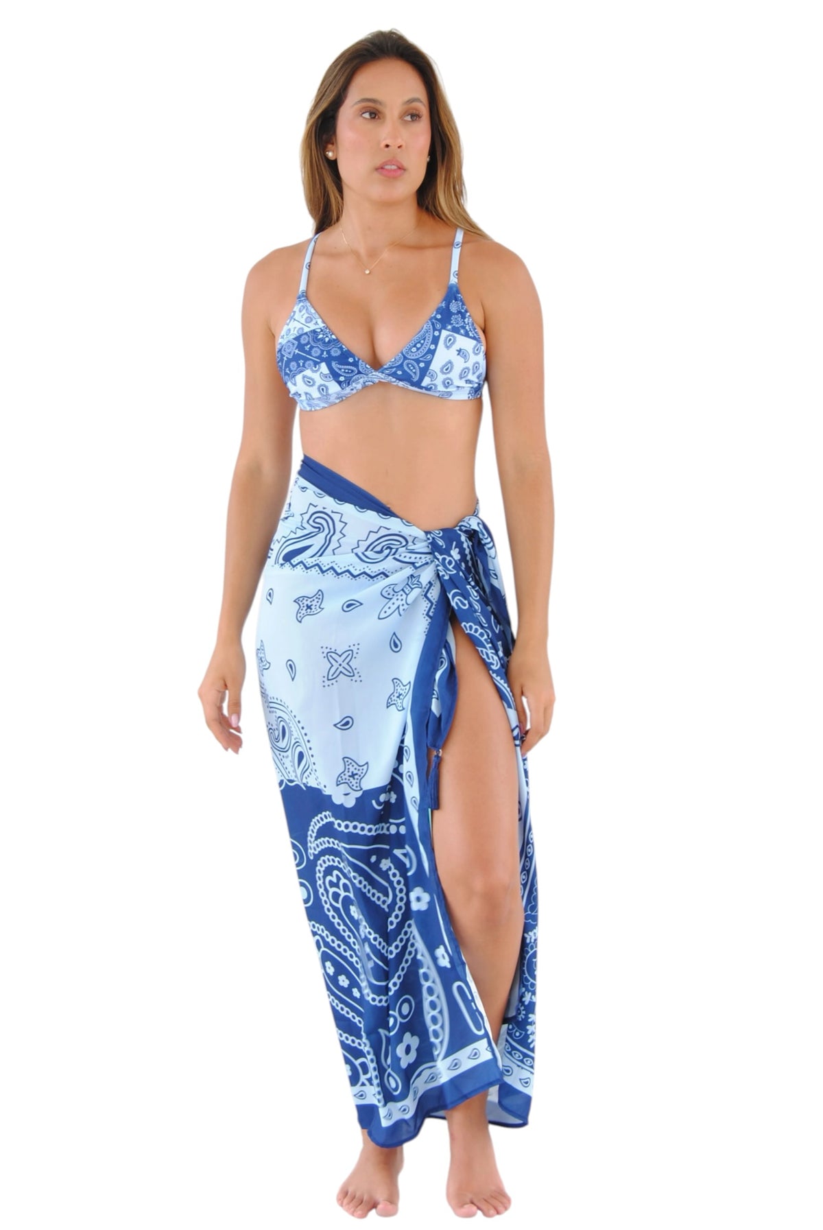 Pareo Blue Bandana