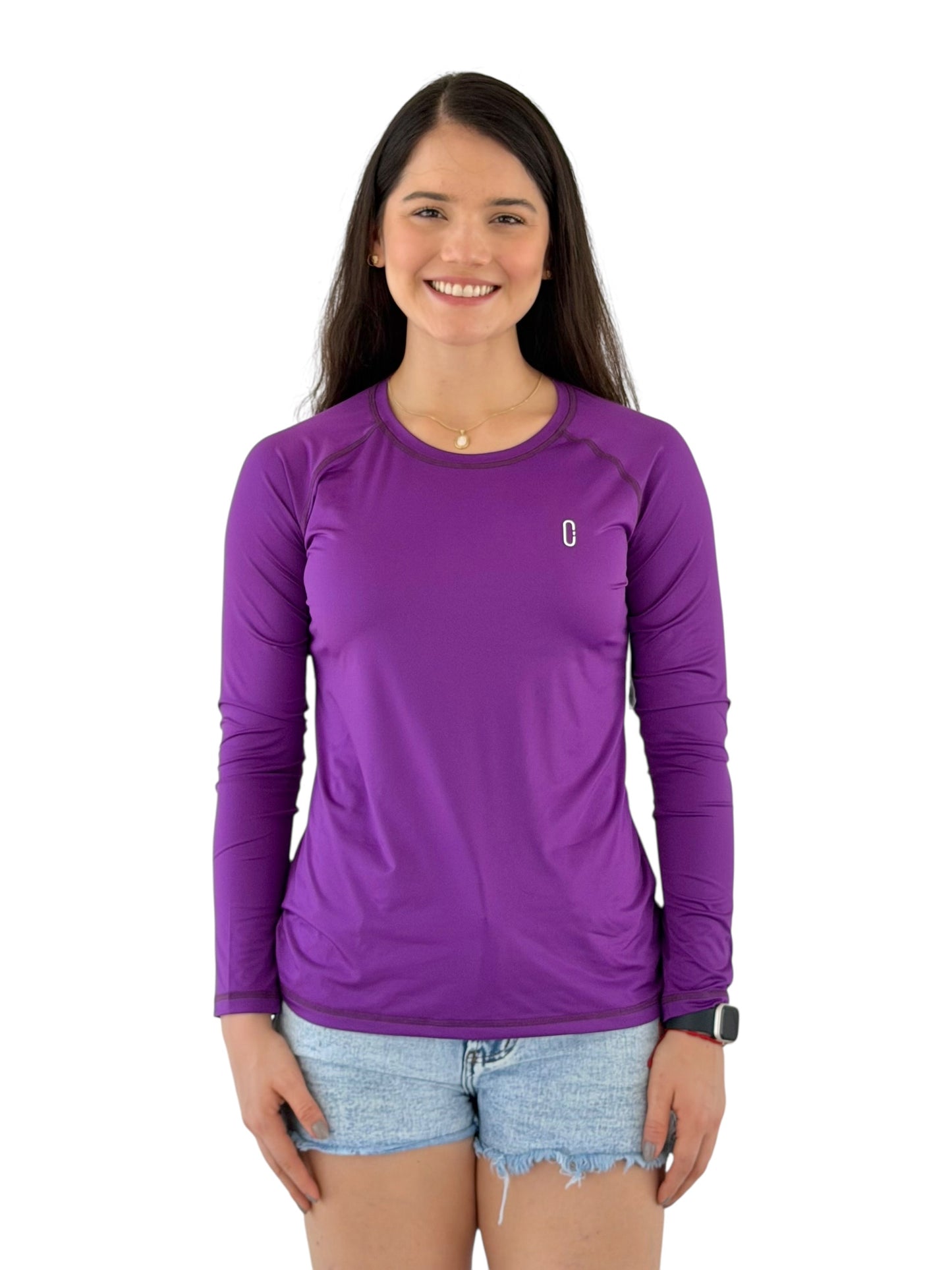 Franela UV Básica Morado