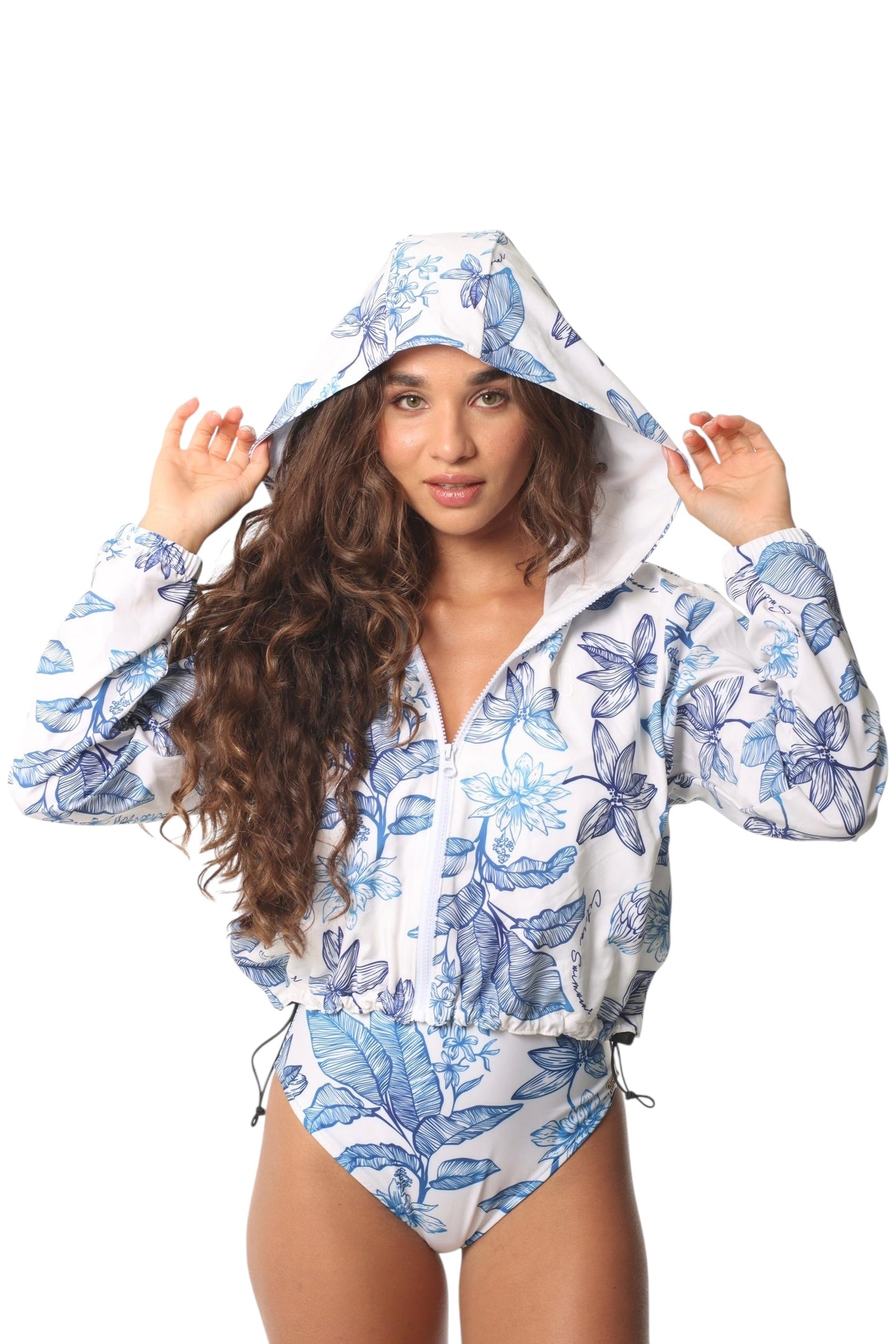 Chaqueta Match Blue Tropical