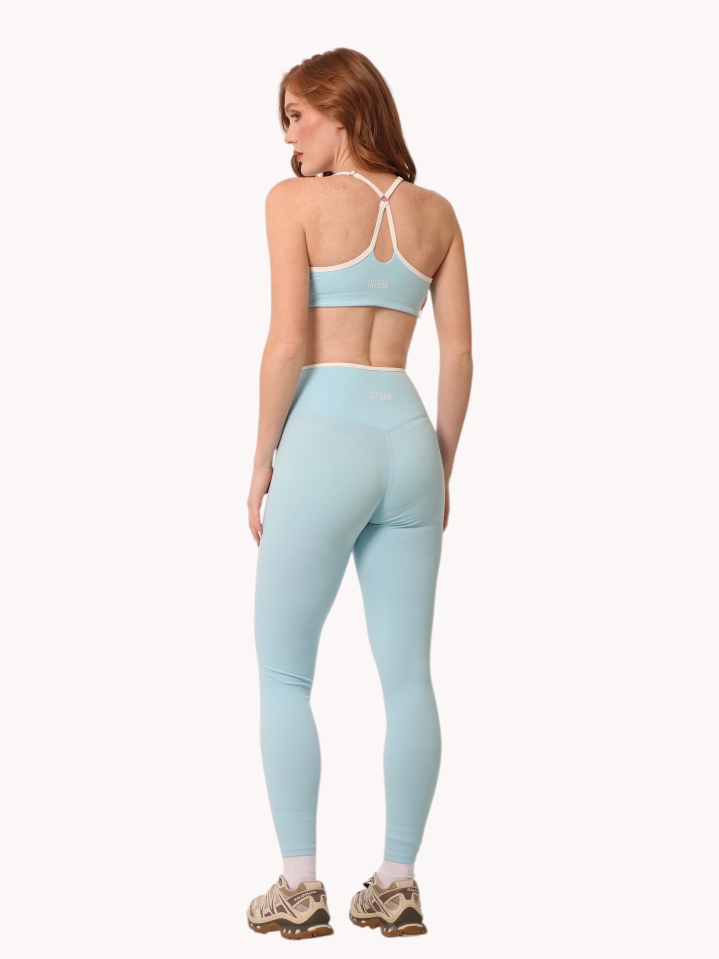 Set Leggings Azul Bebé