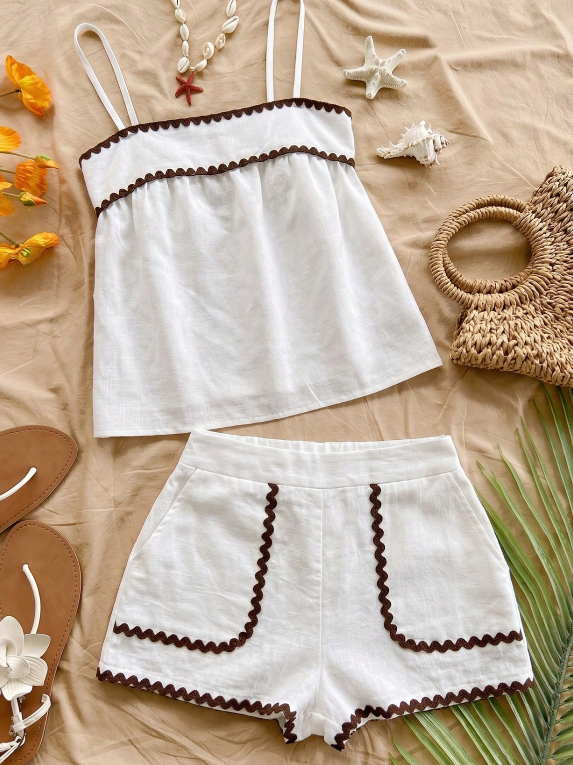 Set Borde Marron