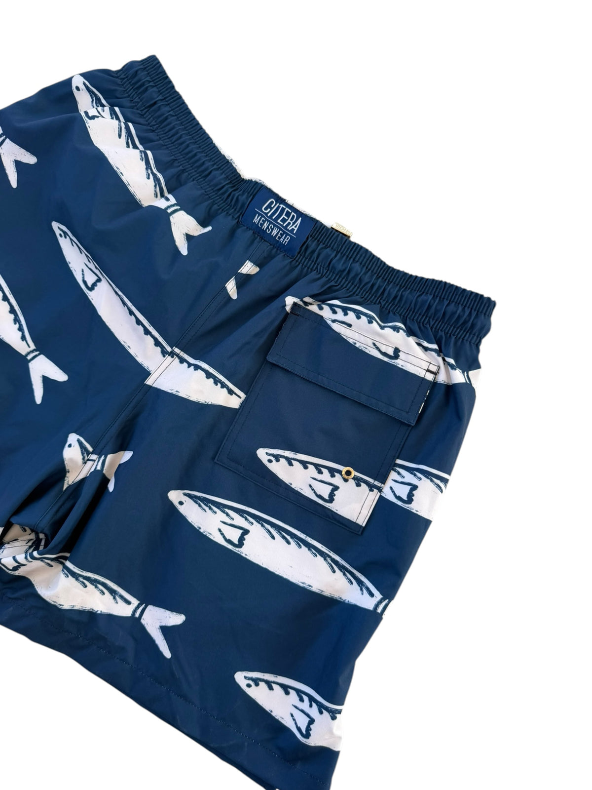 Short Sardinas Azules