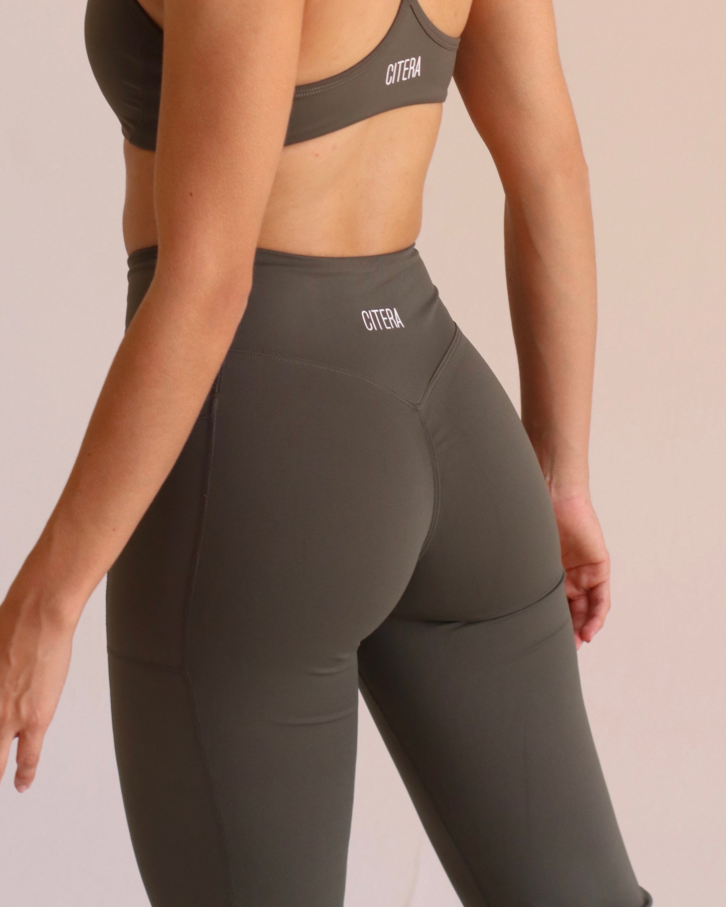 Leggings Bota Ancha Verde