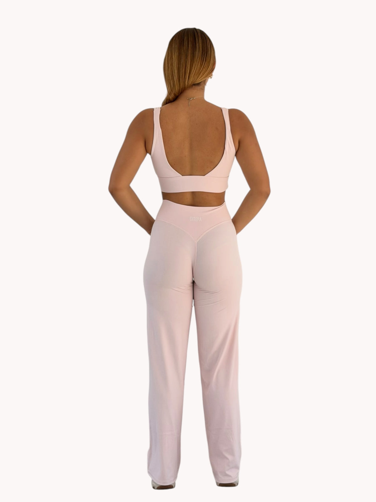 Set Bota Recta Rosado