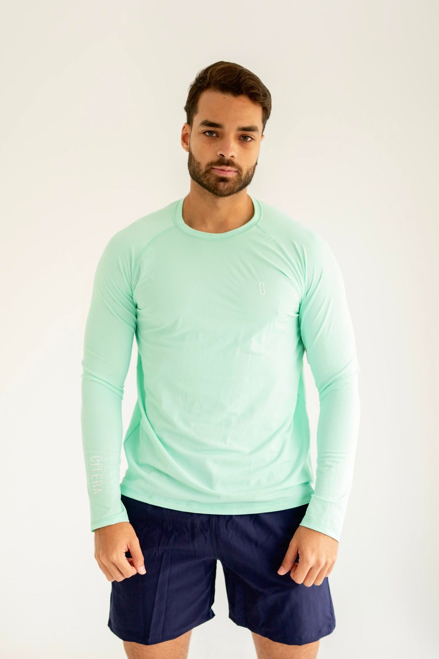 Franela UV Básica Menta