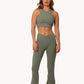 Set Bota Ancha Verde