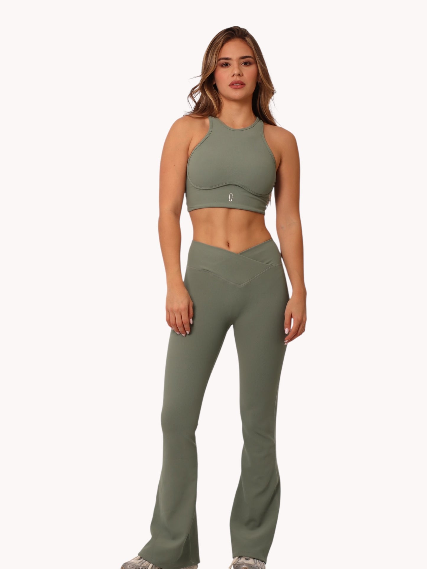Set Bota Ancha Verde