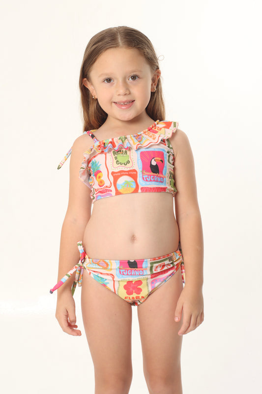 Alessia Tropical Doodle