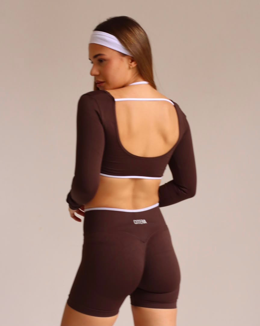 Set Shorts Marrón