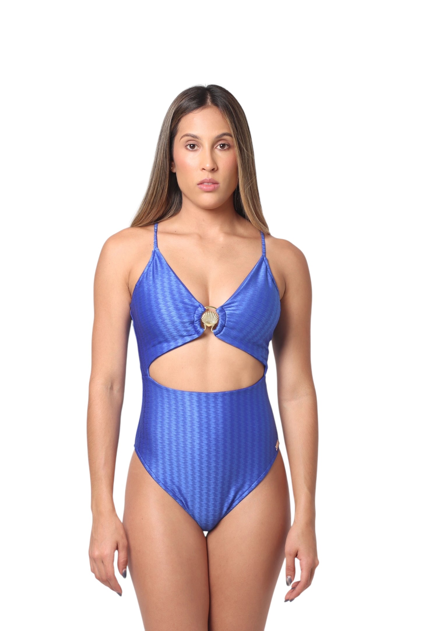 Vicky Texturizado Azul Rey