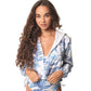 Chaqueta Match Blue Tropical