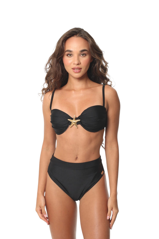 Aqua Panty Alta Negro