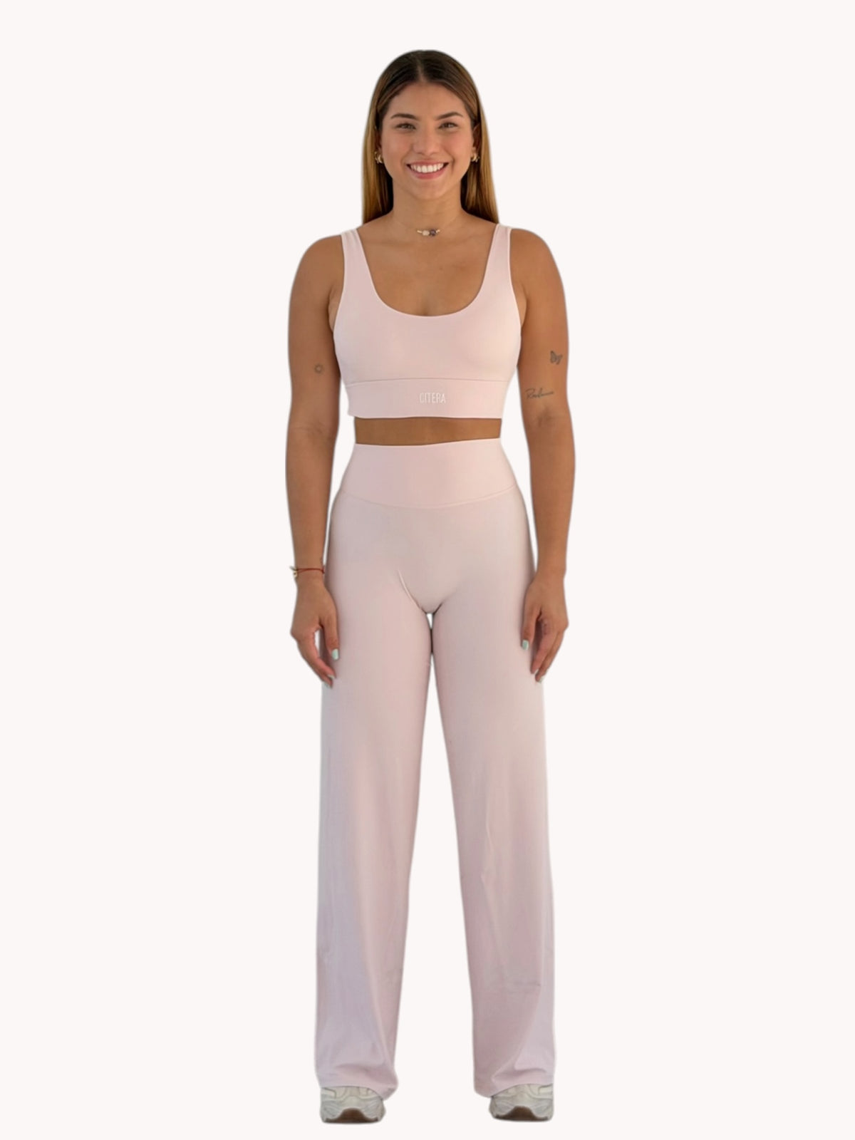Set Bota Recta Rosado