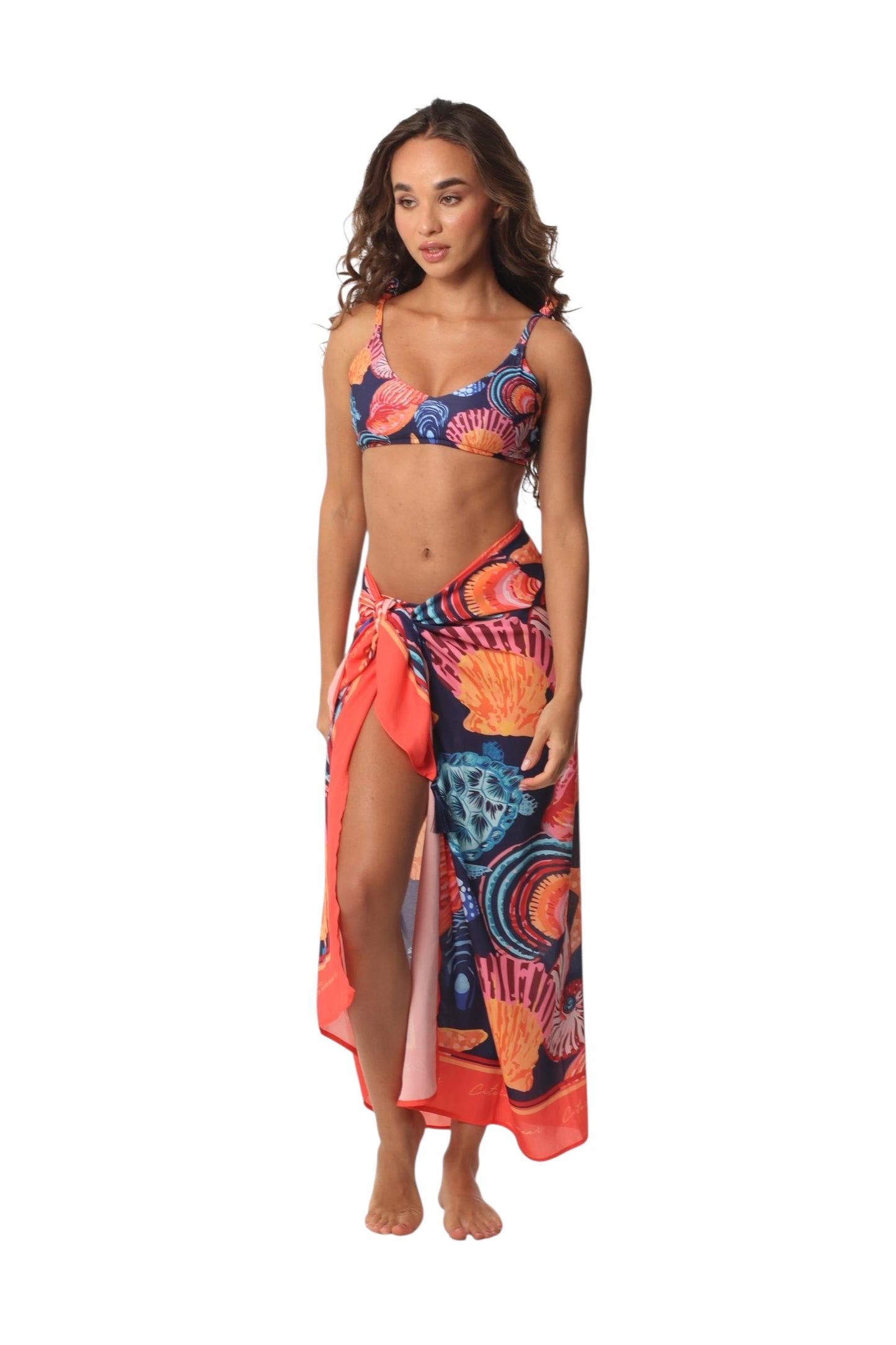 Pareo Match Tortugas Shell