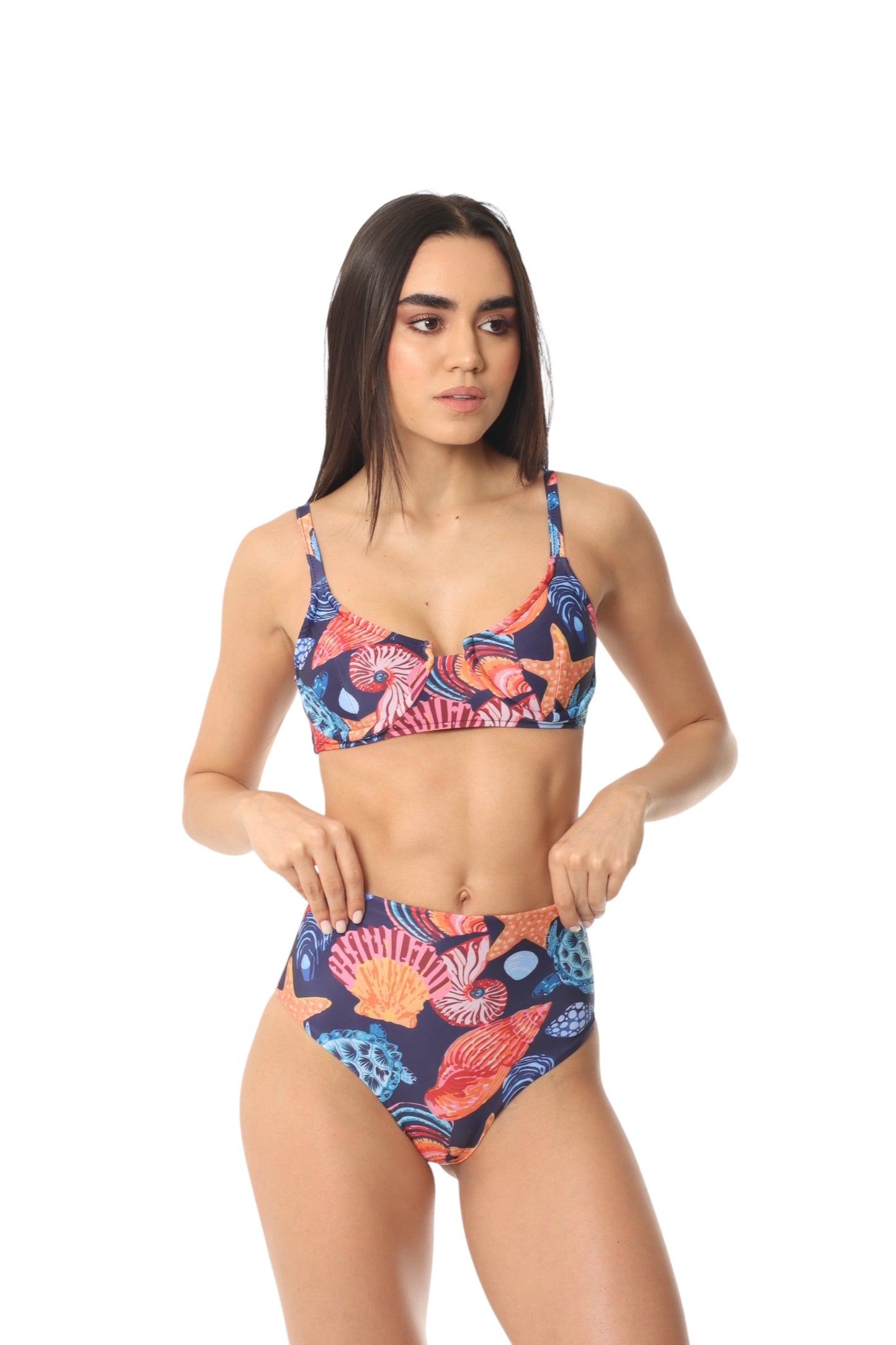 Jenny Panty Alta Tortuga Shell