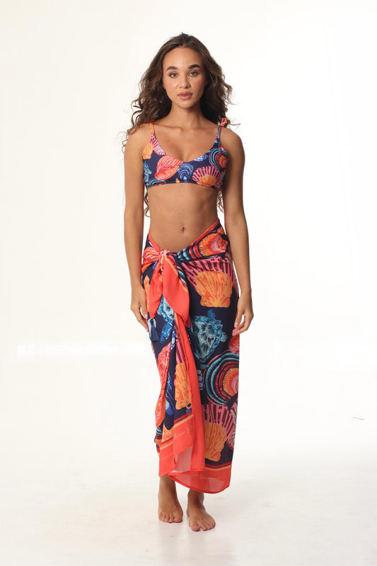 Pareo Match Tortugas Shell