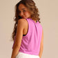 Top Sin Mangas Morado