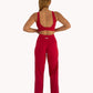 Set Bota Recta Rojo