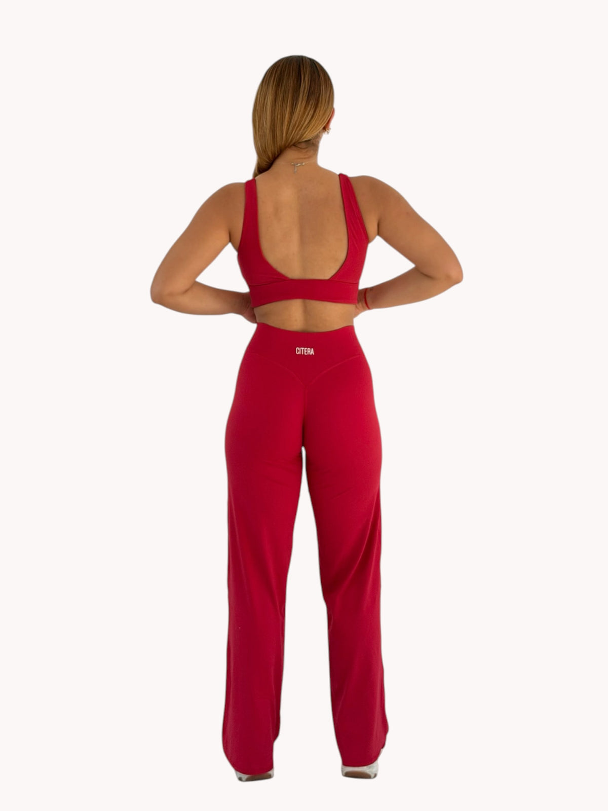 Set Bota Recta Rojo