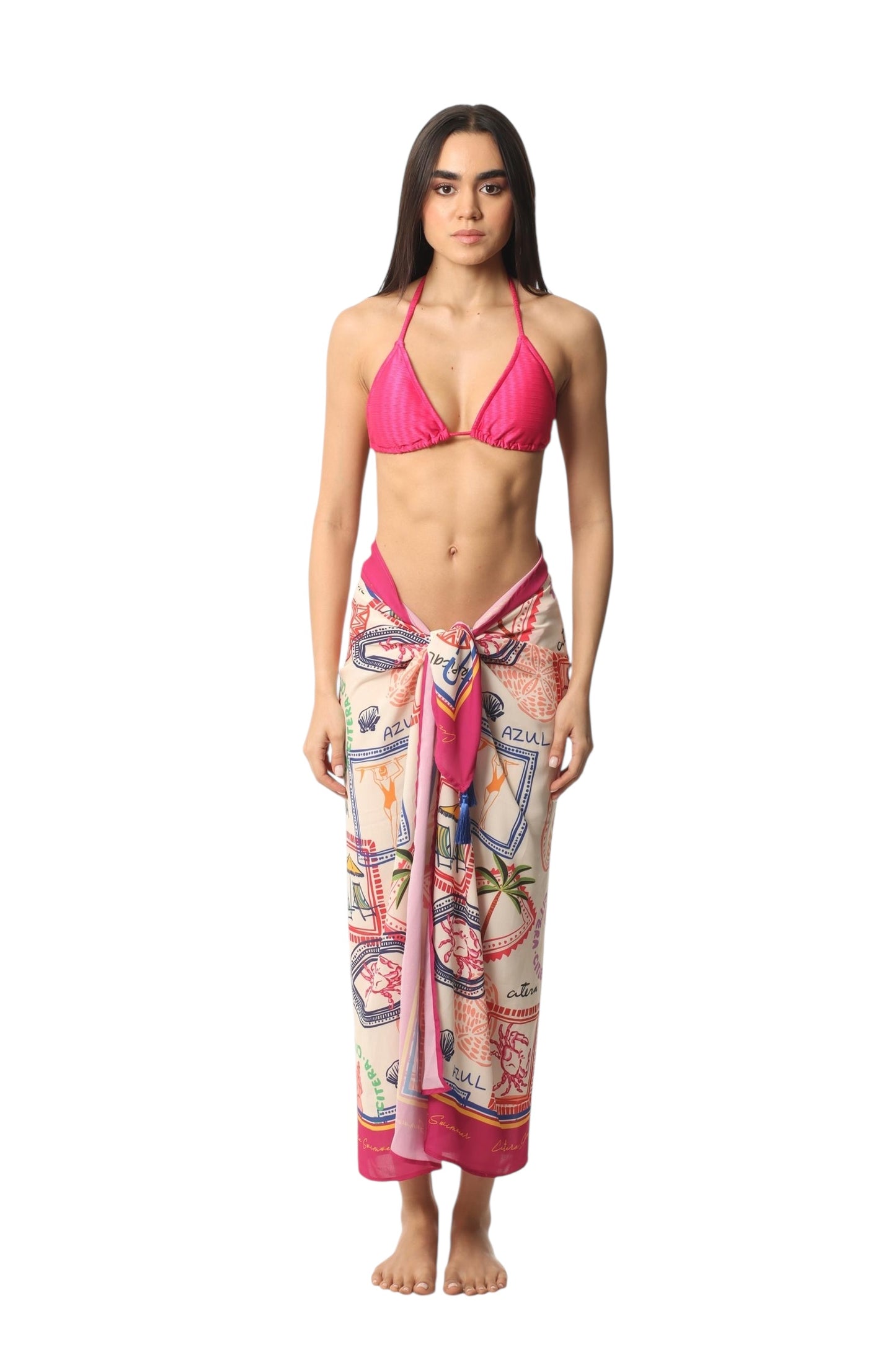 Pareo Match Stamps Tropical