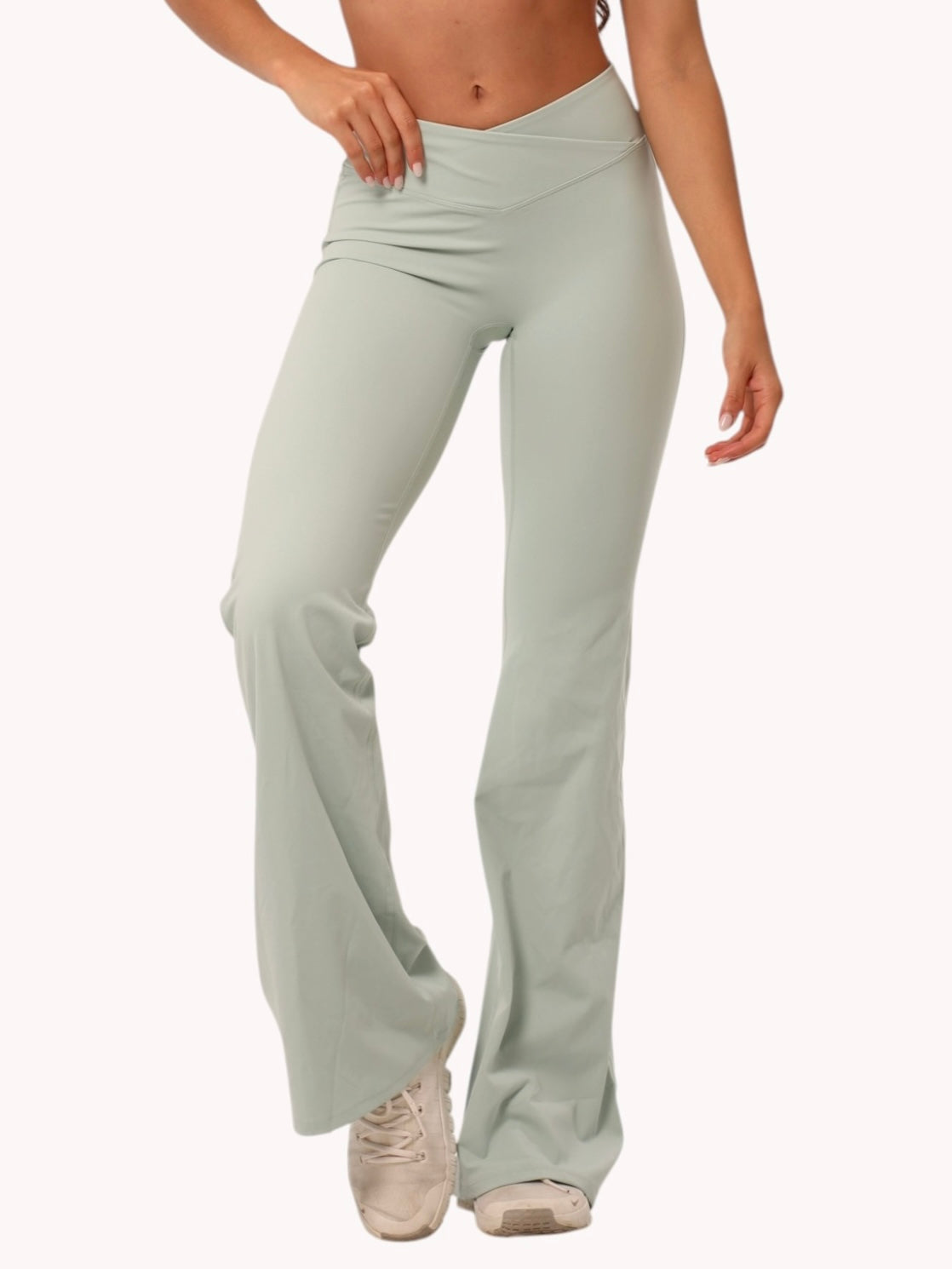 Leggings Bota Ancha Verde