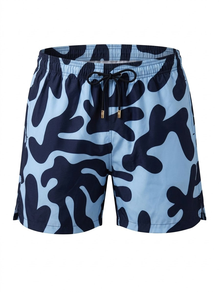 Short Algas Azules