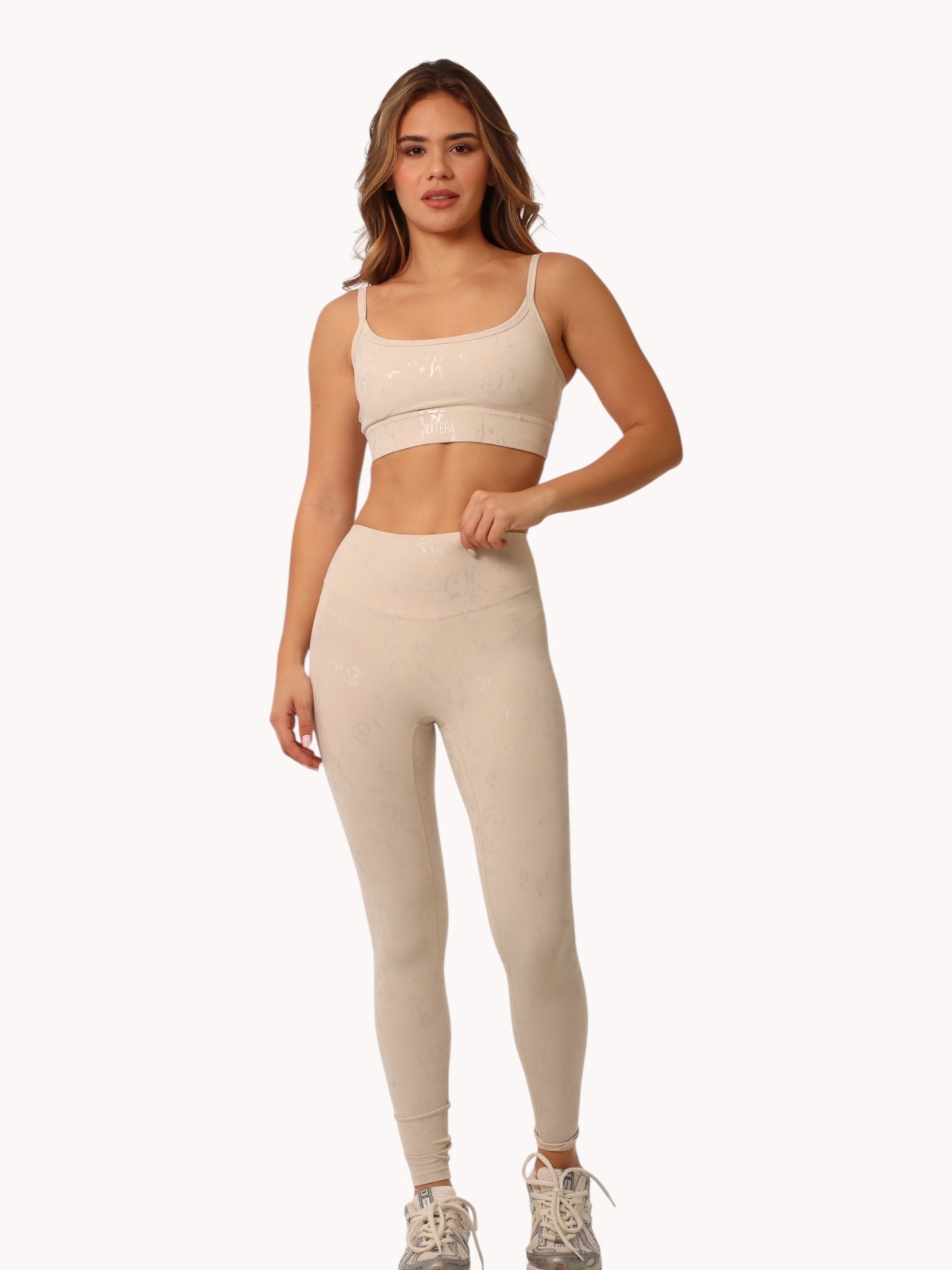 Set Destellante Beige