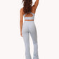 Set Bota Ancha Acanalado Azul