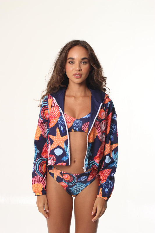 Chaqueta Match Tortuga Shell