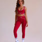Set Leggings Rojo
