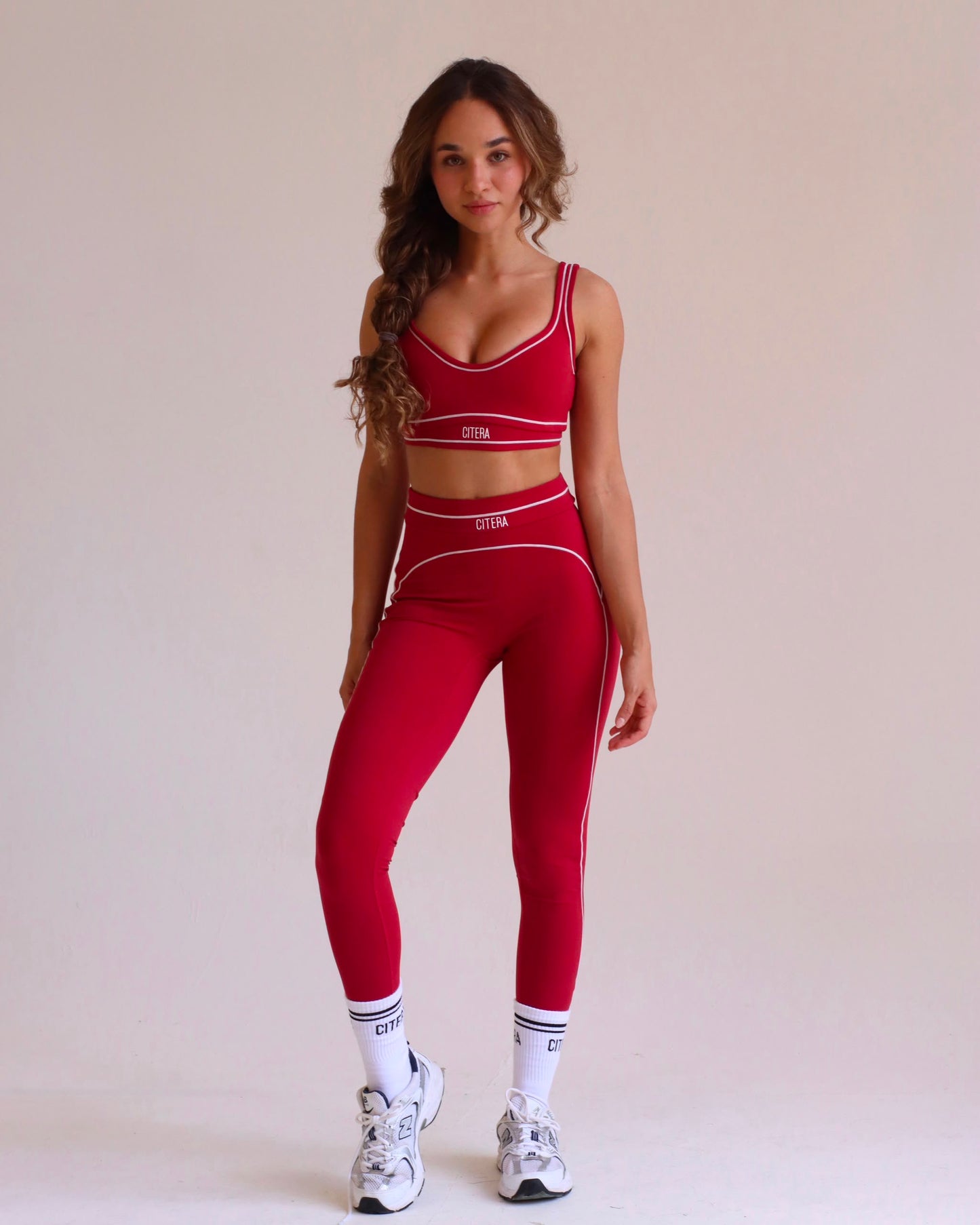 Set Leggings Rojo