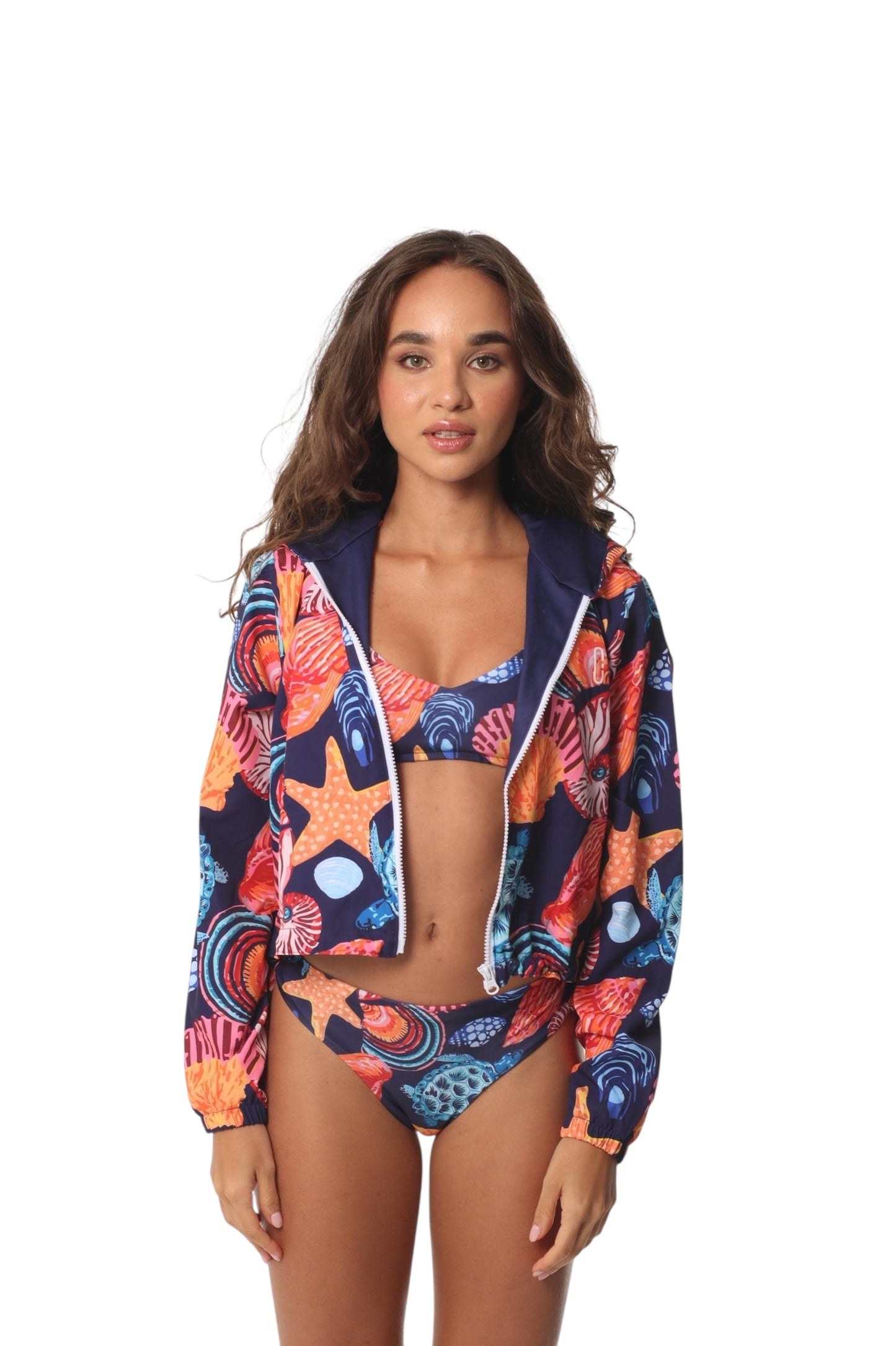 Chaqueta Match Tortuga Shell