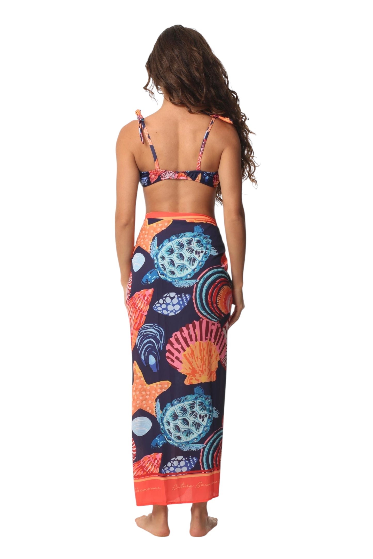 Pareo Match Tortugas Shell