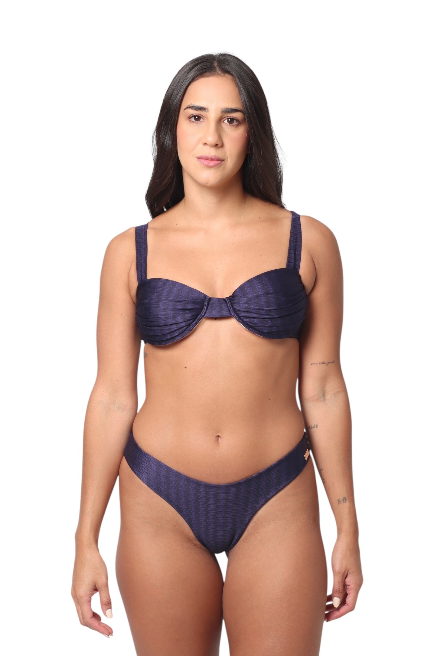 Aqua Texturizado Azul Marino