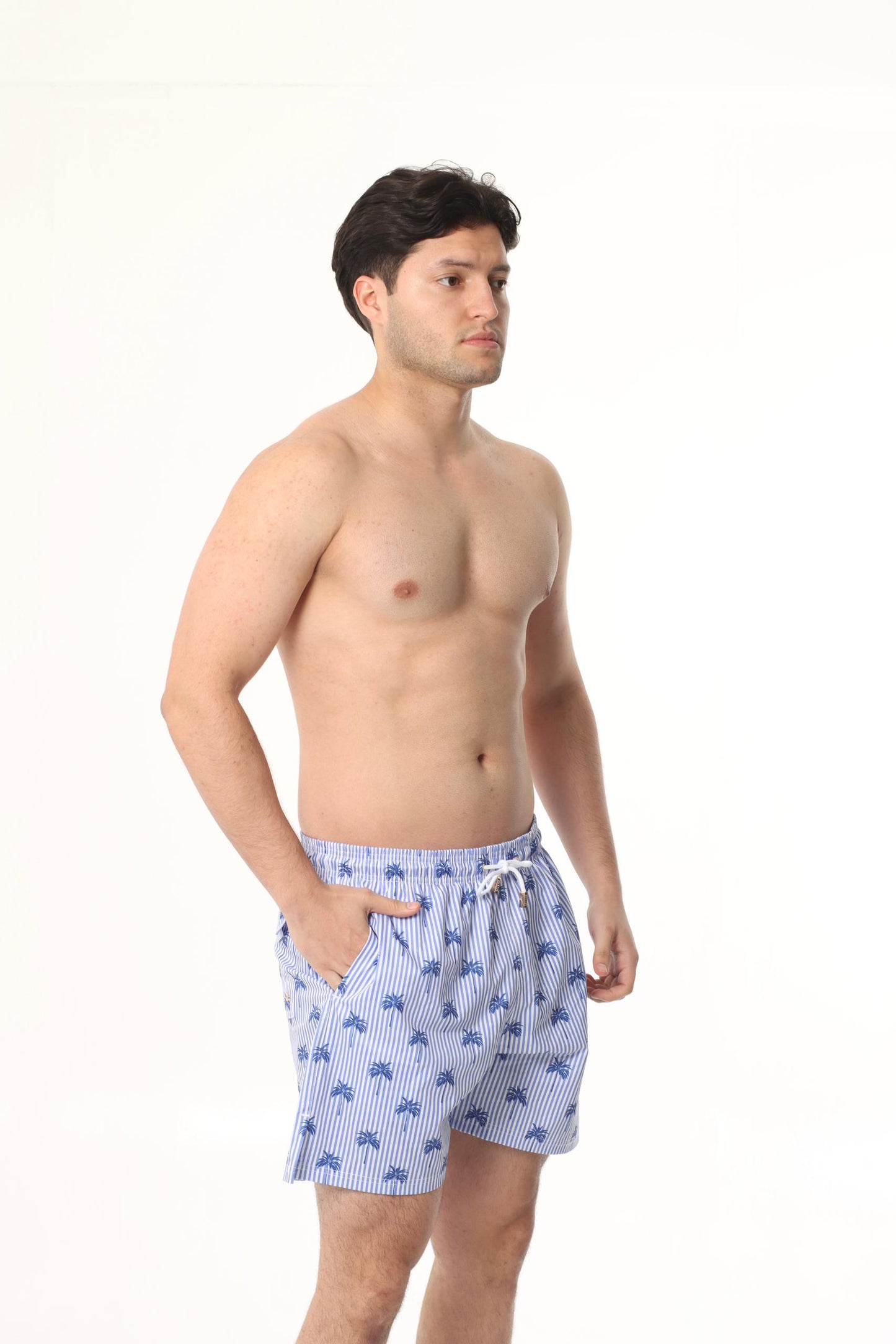 Short Palmera Stripes