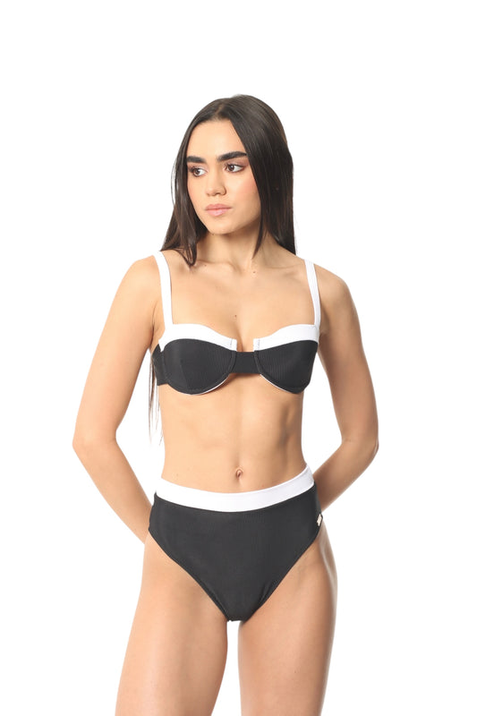 Ibiza Panty Alta Negro