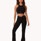 Set Bota Ancha Negro