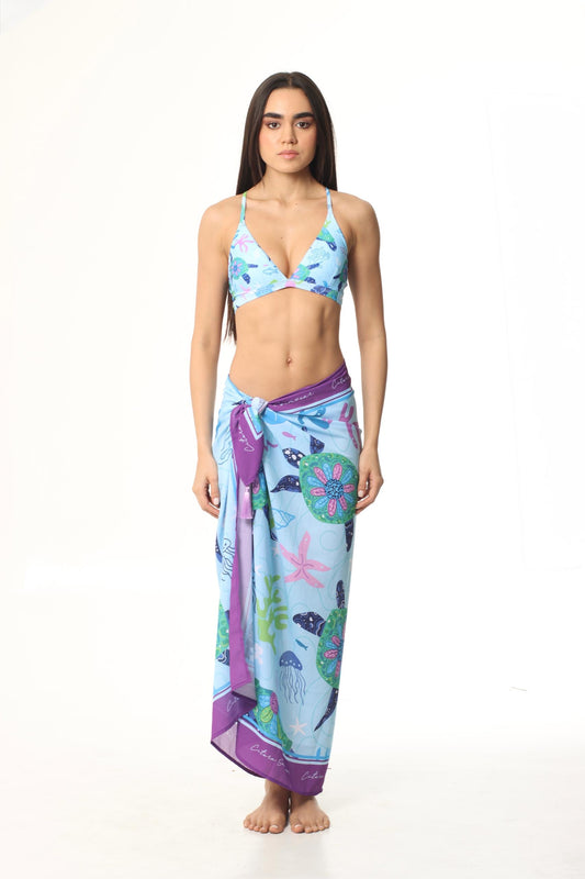 Pareo Match Turtle Groovy