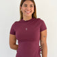 Top Fitted Borgoña