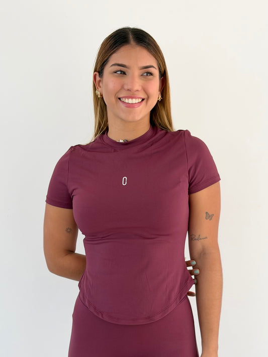Top Fitted Borgoña