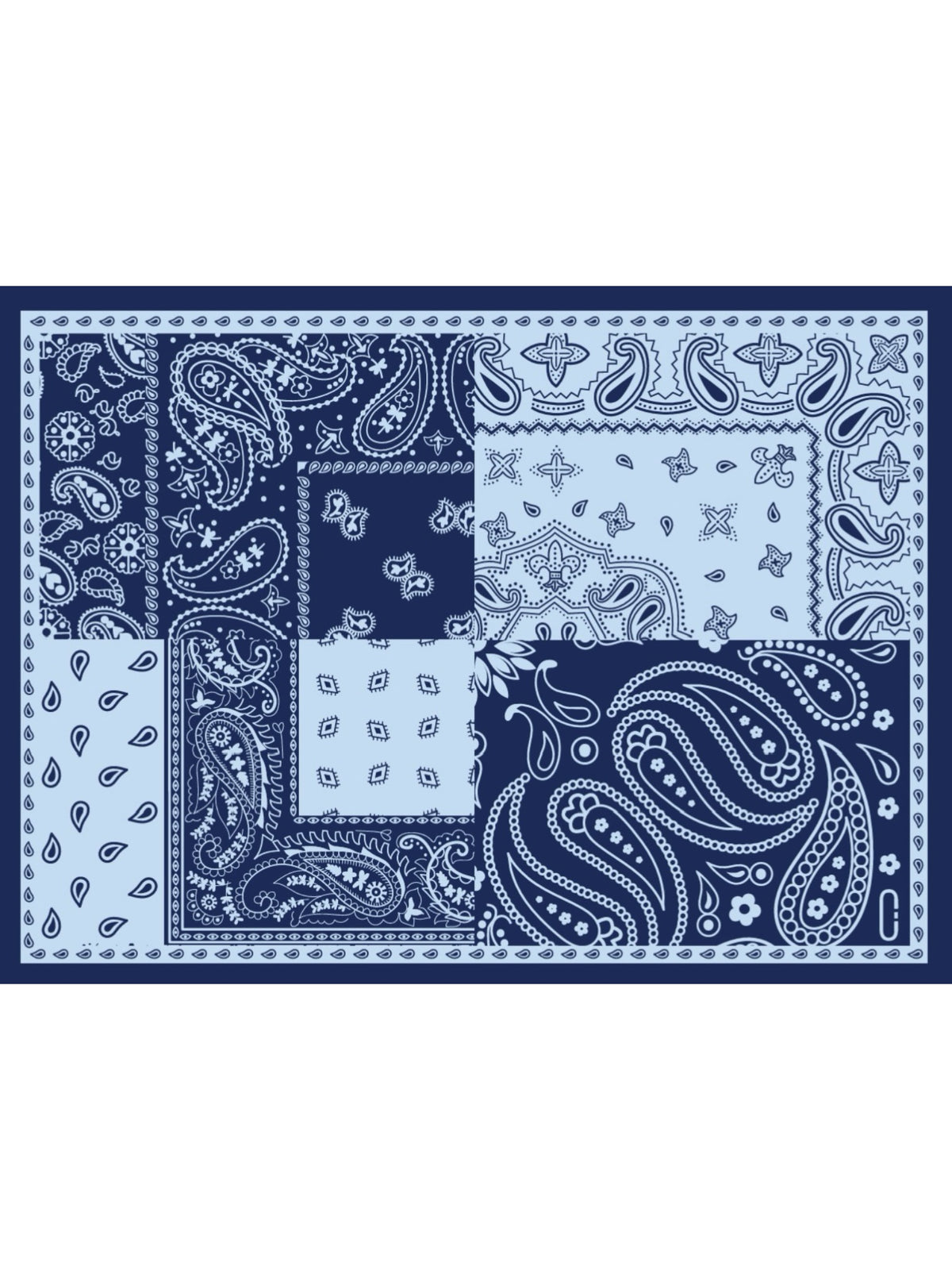 Pareo Blue Bandana