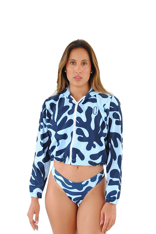 Chaqueta Algas Azules