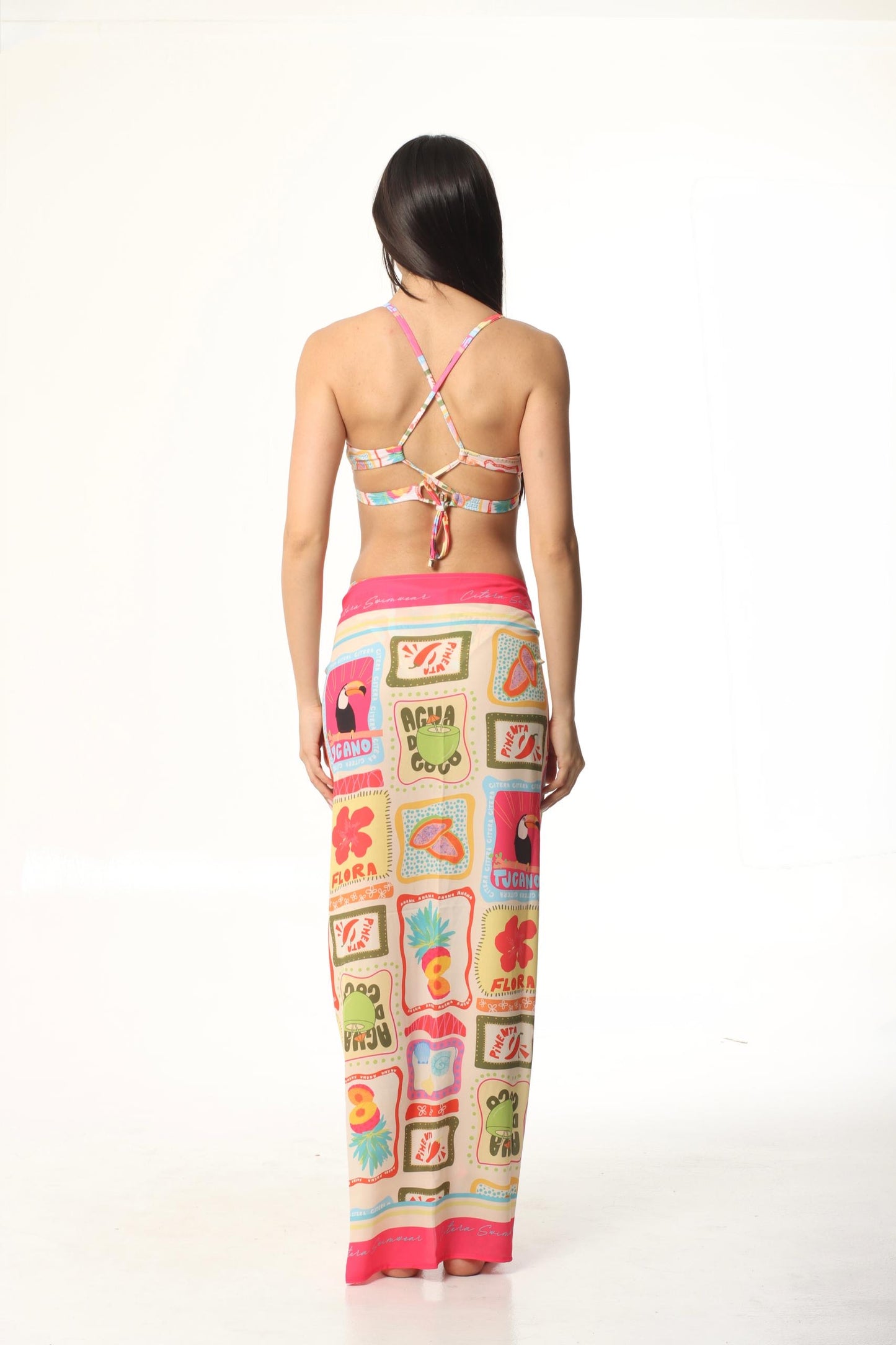 Pareo Match Tropical Doodle