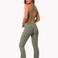 Set Bota Ancha Verde