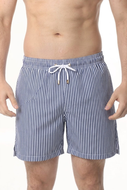 Short Blue Stripes
